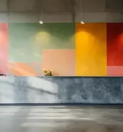 Báo giá thi công quầy lễ tân trọn gói 1