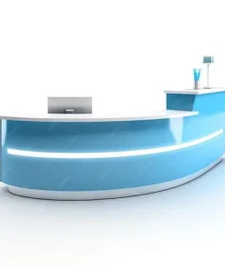 Mẫu quầy lễ tân đẹp Bluecons 1