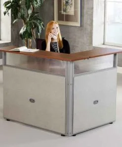 Mẫu quầy lễ tân phù hợp với văn phòng nhỏ 2