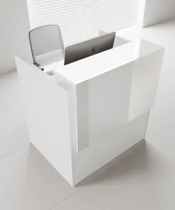 Những mẫu quầy lễ tân nhỏ đẹp cho không gian hẹp 1