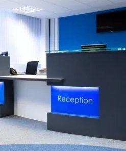 Quầy lễ tân Bluecons 2