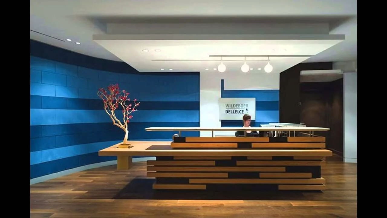 Quầy lễ tân Bluecons 3