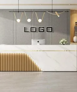 Quầy lễ tân cho showroom 2