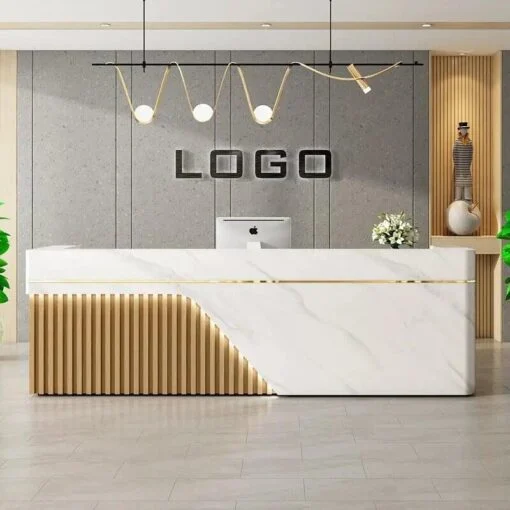 Quầy lễ tân cho showroom 2