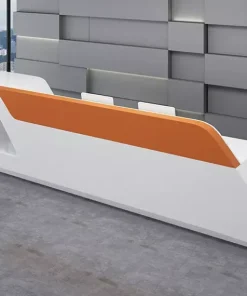 Quầy lễ tân chữ I 2