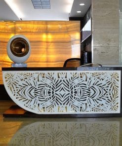 Quầy lễ tân kiểu Hàn Quốc 6 Quầy lễ tân kiểu Hàn Quốc 2