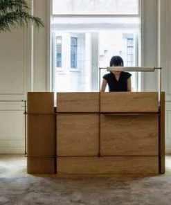 Quầy lễ tân kiểu Hàn Quốc 3