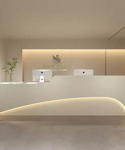 Quầy lễ tân sang trọng 2