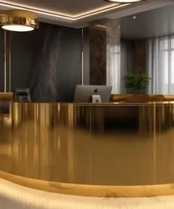 Quầy lễ tân sang trọng 3