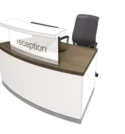 Quầy tiếp tân nhỏ gọn 1