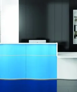 Thiết kế quầy lễ tân Bluecons 1