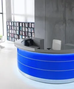 Thiết kế quầy lễ tân Bluecons 3