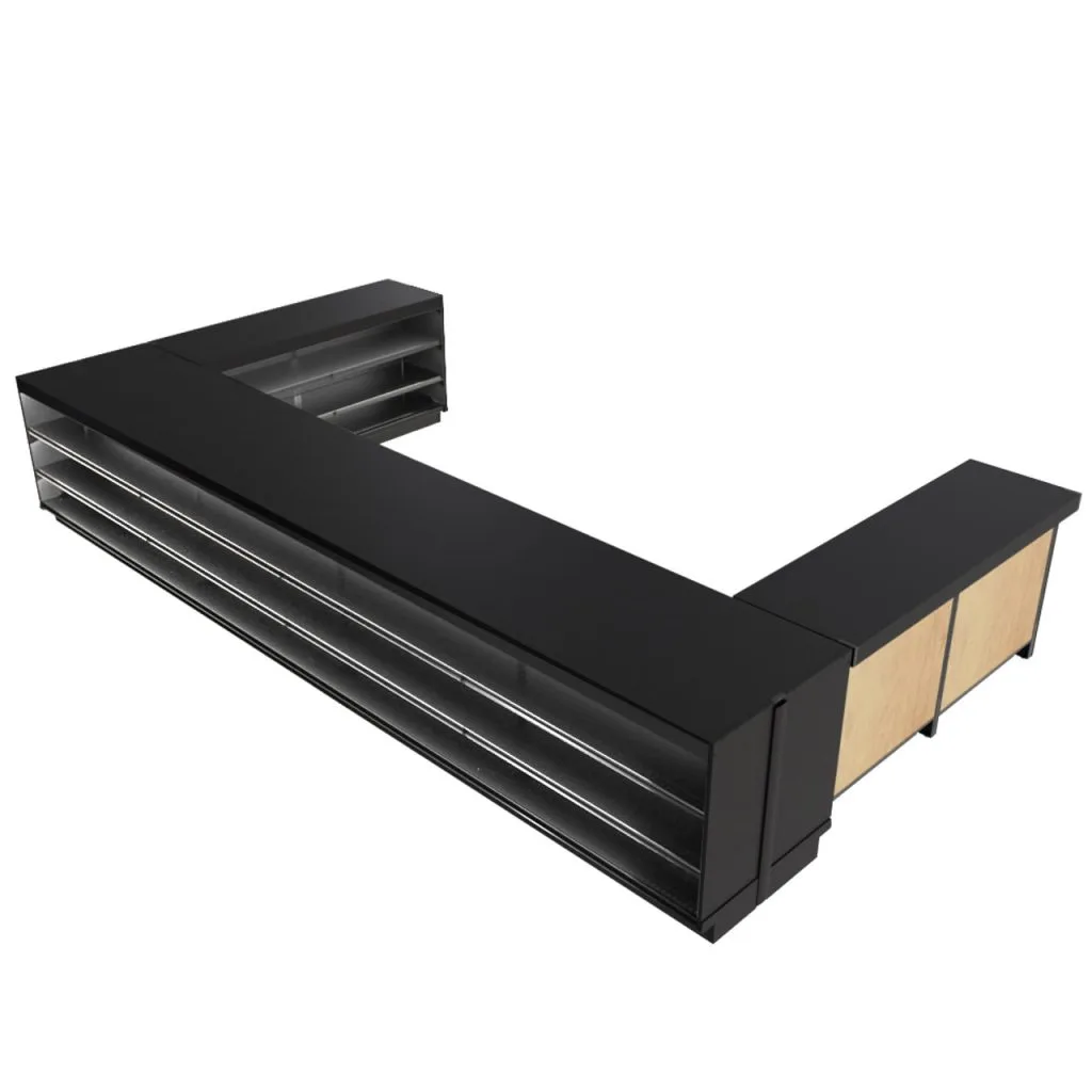 Quầy thu ngân chữ U 1