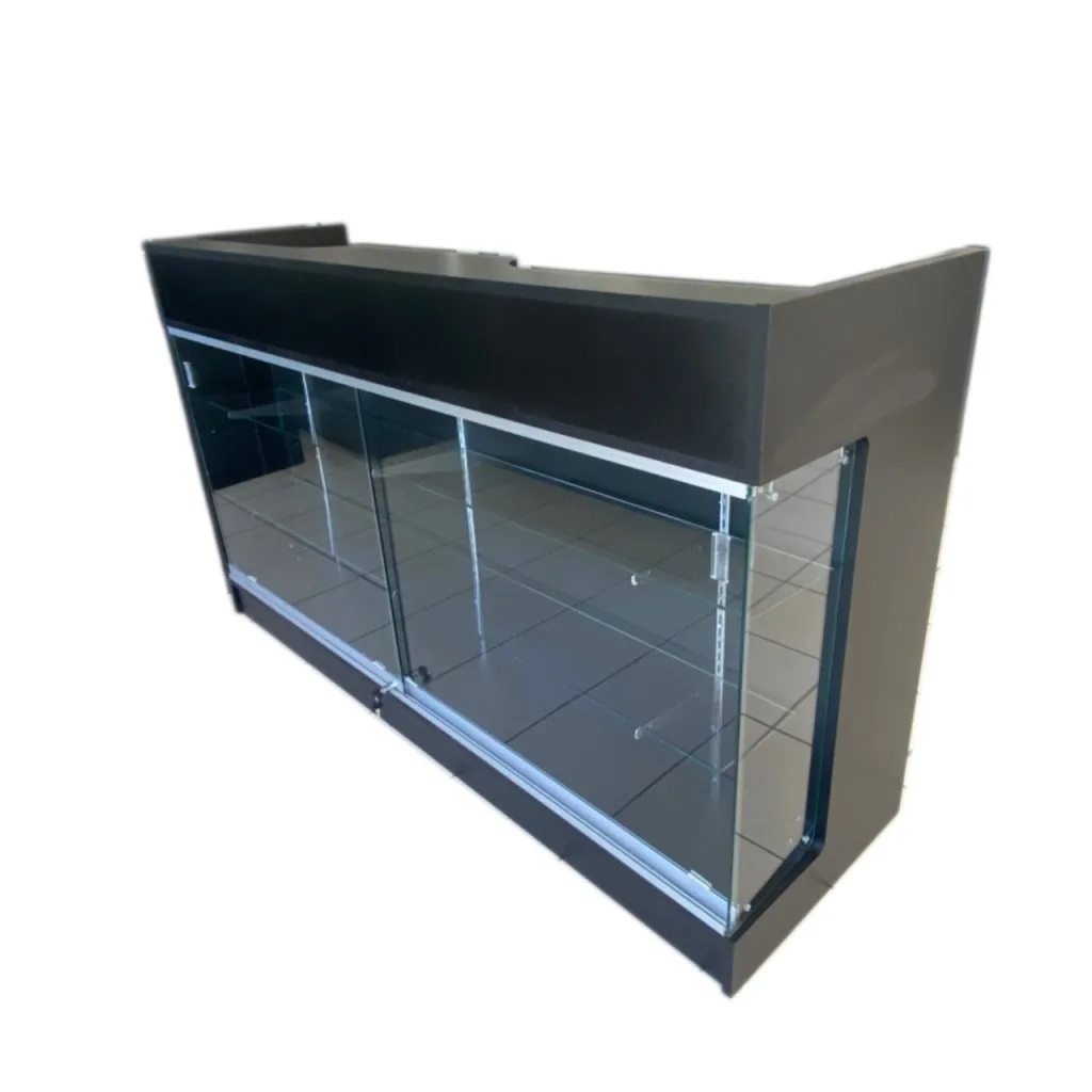 Quầy thu ngân kính