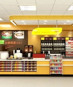 Quầy thu ngân siêu thị 2