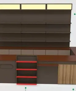 Quầy thu ngân siêu thị