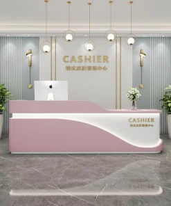 quầy thu ngân gỗ công nghiệp3