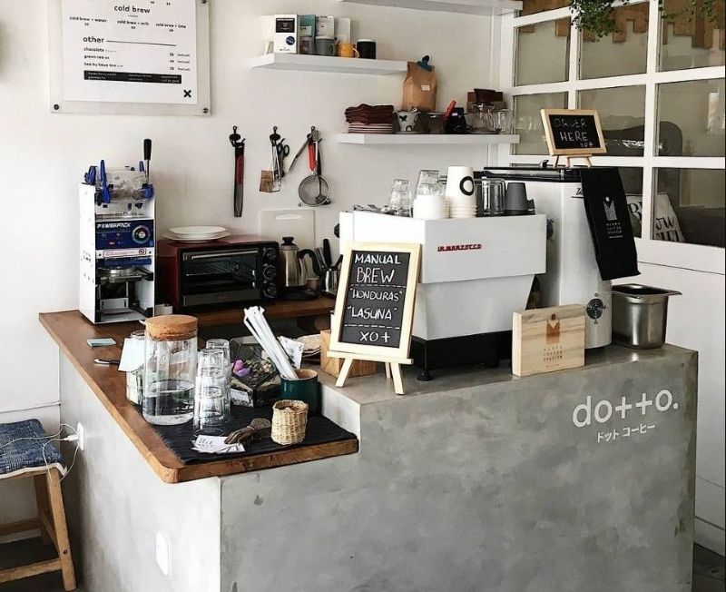 Quầy pha chế đẹp cho quán nhỏ 2 Thiết kế quầy pha chế nhỏ
