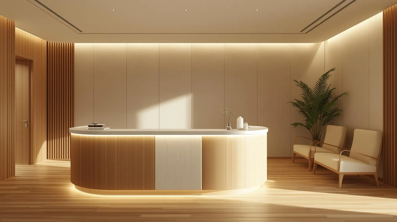 Báo giá Quầy lễ tân spa 4