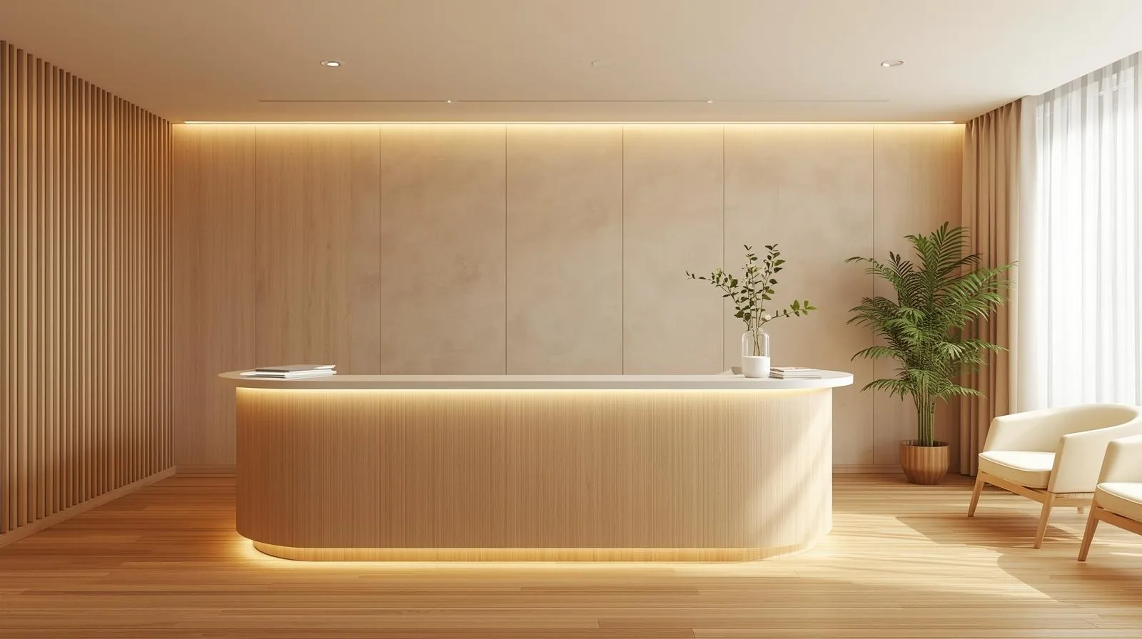 Báo giá Quầy lễ tân spa 5