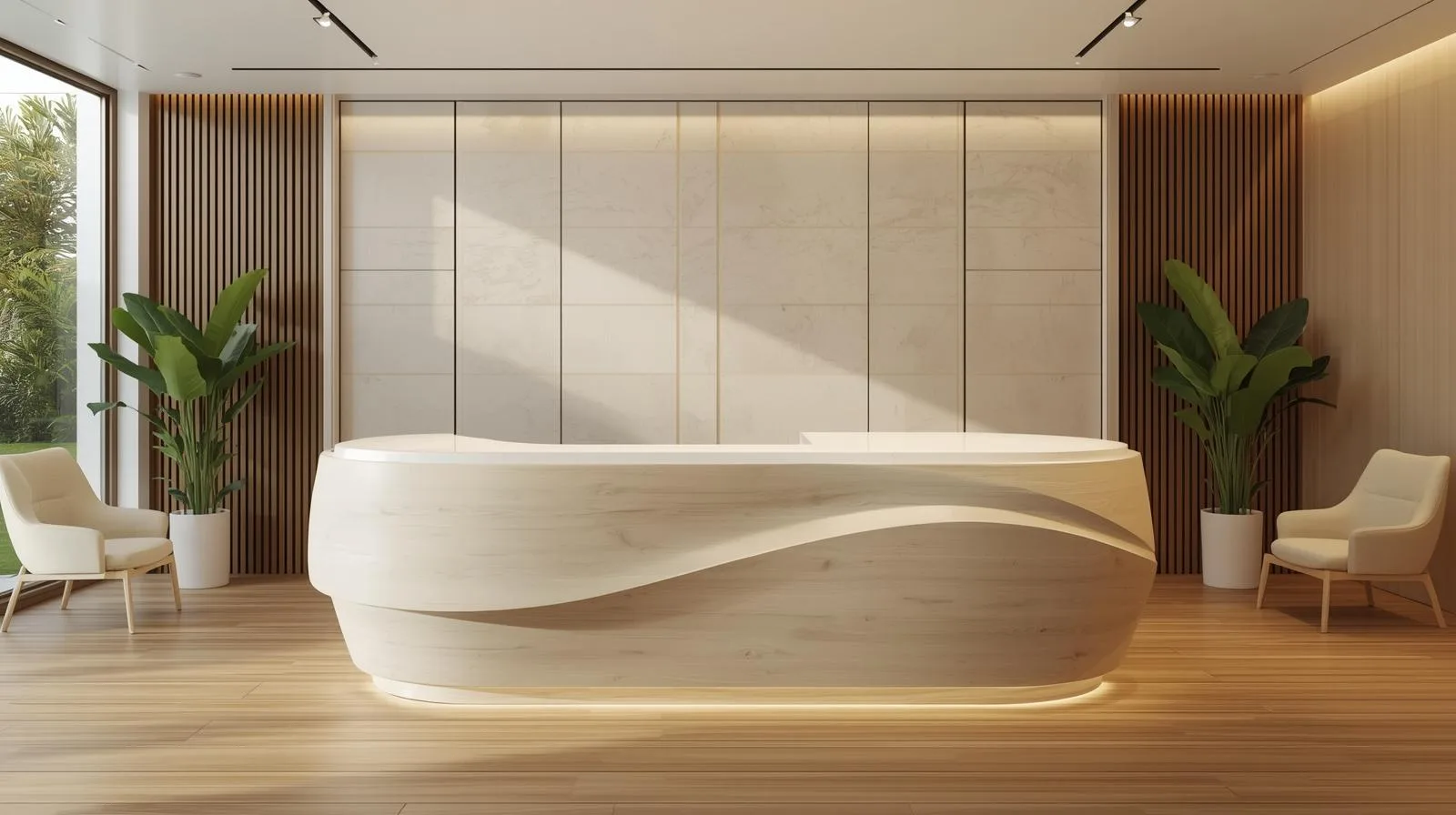 Báo giá Quầy lễ tân spa 7