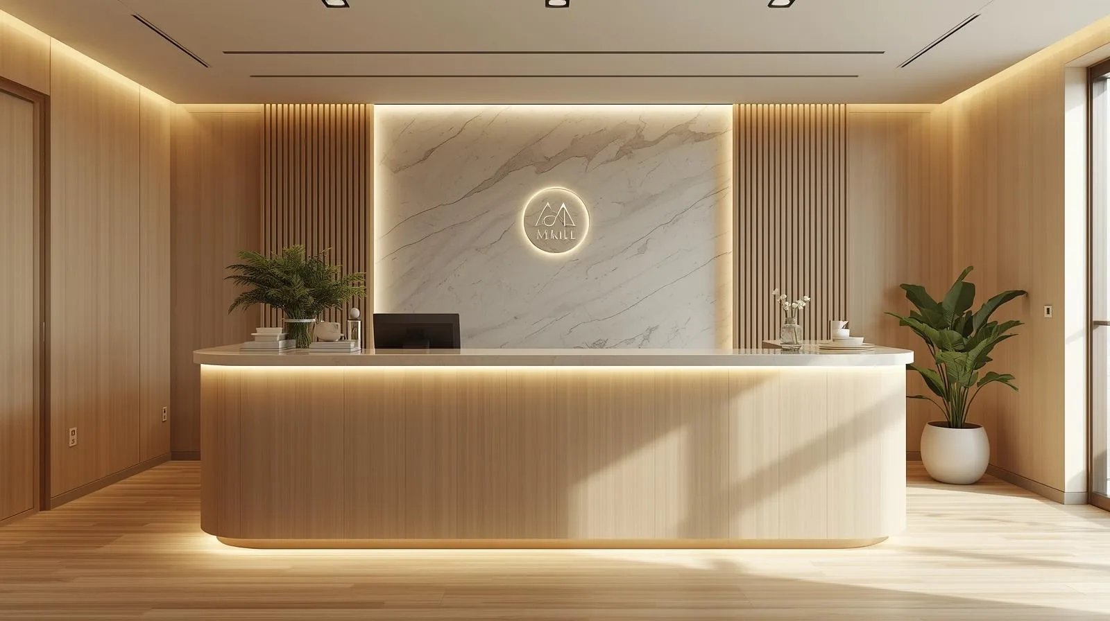 Báo giá Quầy thu ngân spa 3