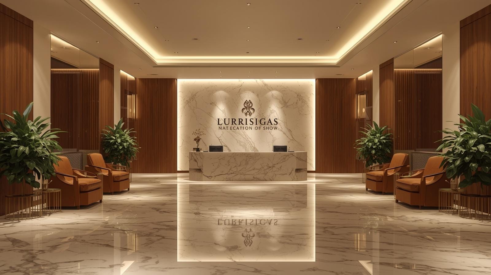 Không gian,Quy mô Quầy lễ tân spa 7