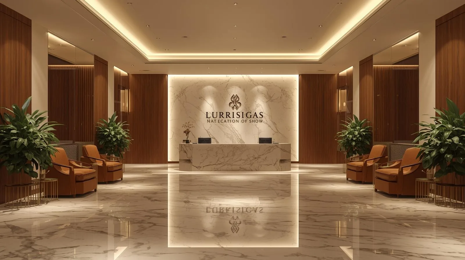 Không gian,Quy mô Quầy lễ tân spa 7