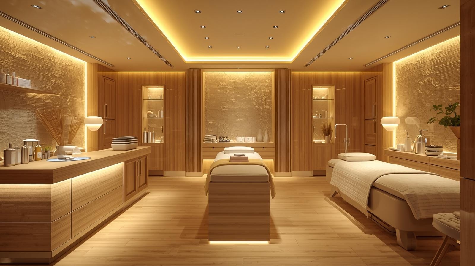Không gian,Quy mô Thiết kế spa 3