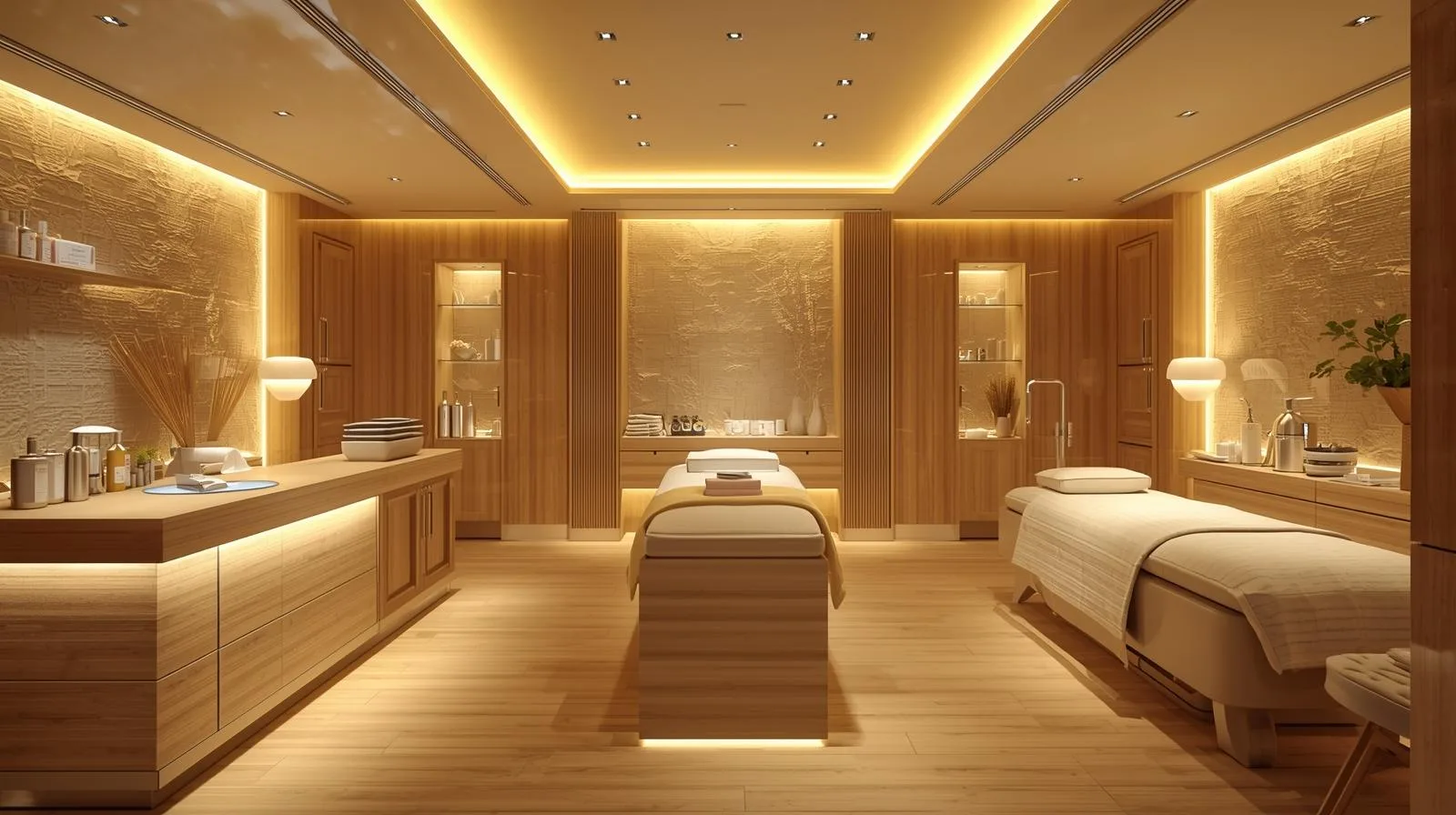 Không gian,Quy mô Thiết kế spa 3