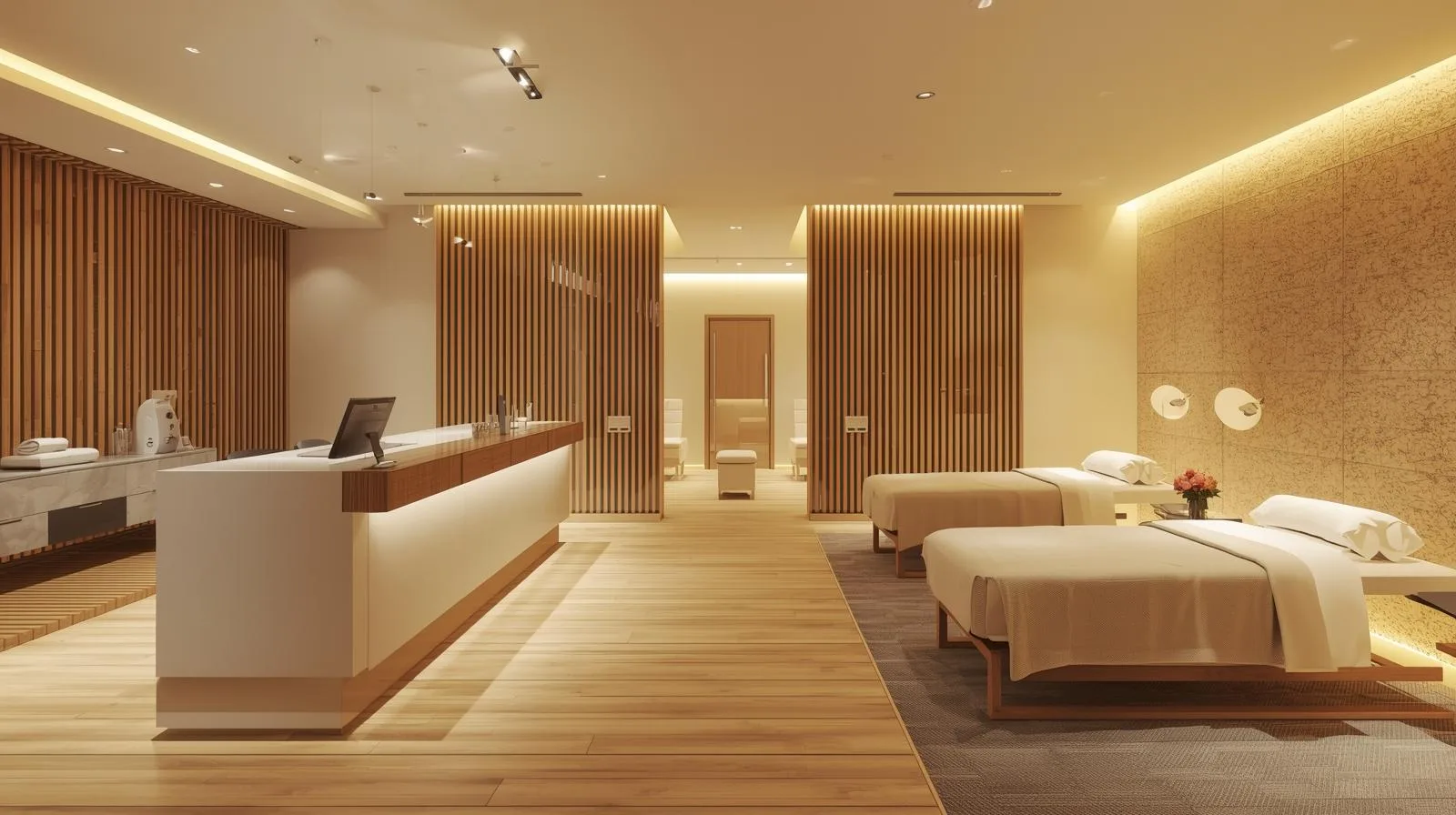 Không gian,Quy mô Thiết kế spa 4