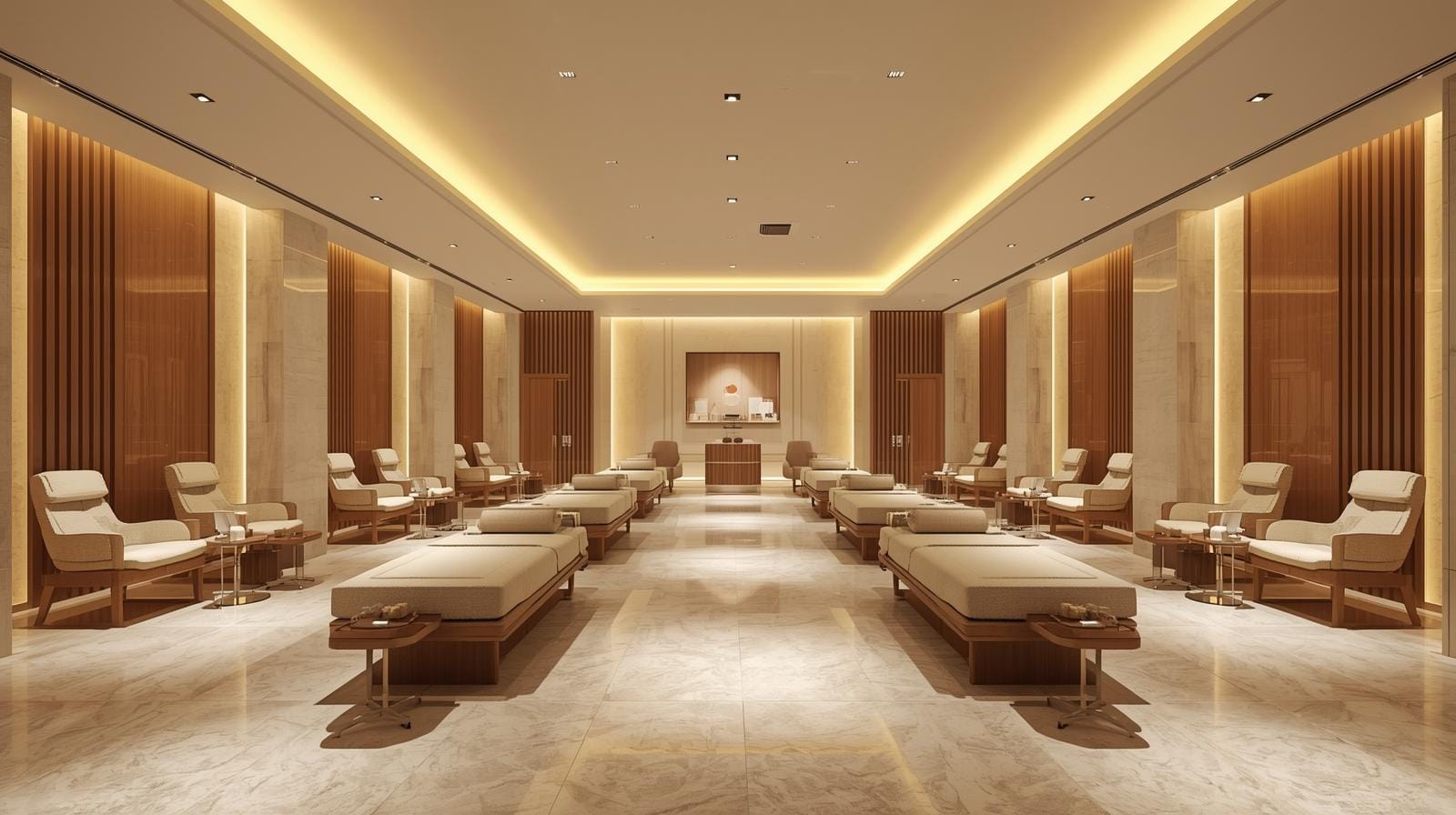 Không gian,Quy mô Thiết kế spa 7