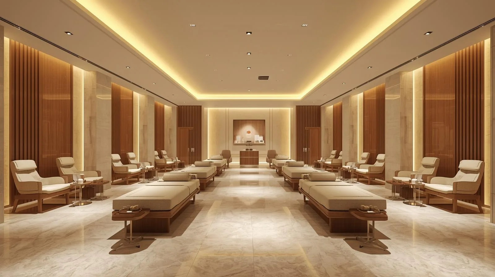 Không gian,Quy mô Thiết kế spa 7