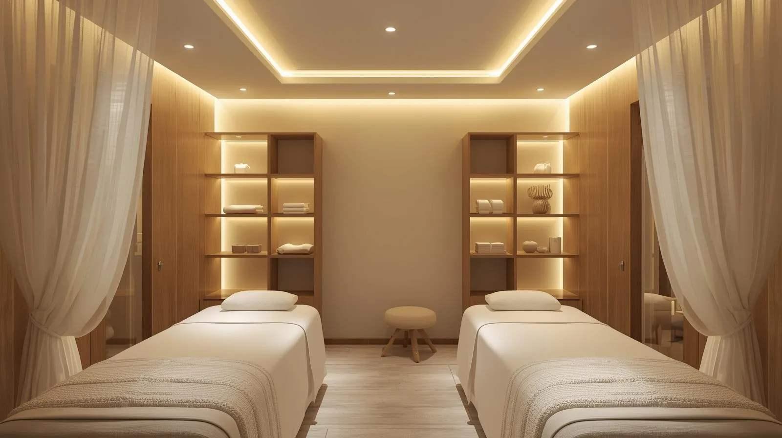 Không gian,Quy mô Thiết kế spa