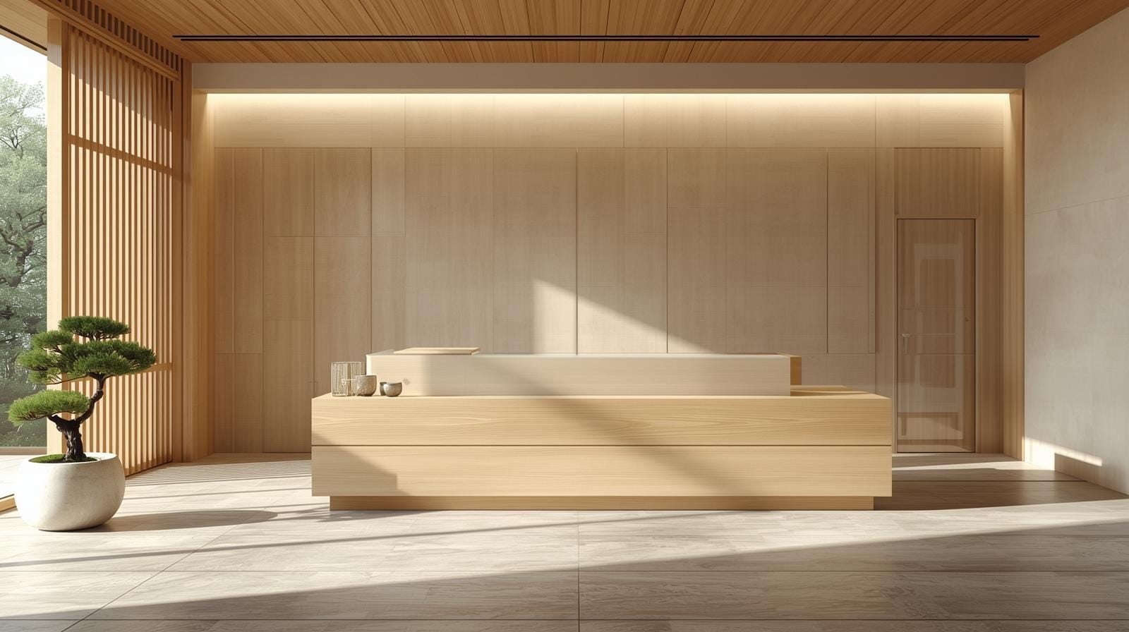 Phong cách Quầy thu ngân spa 2