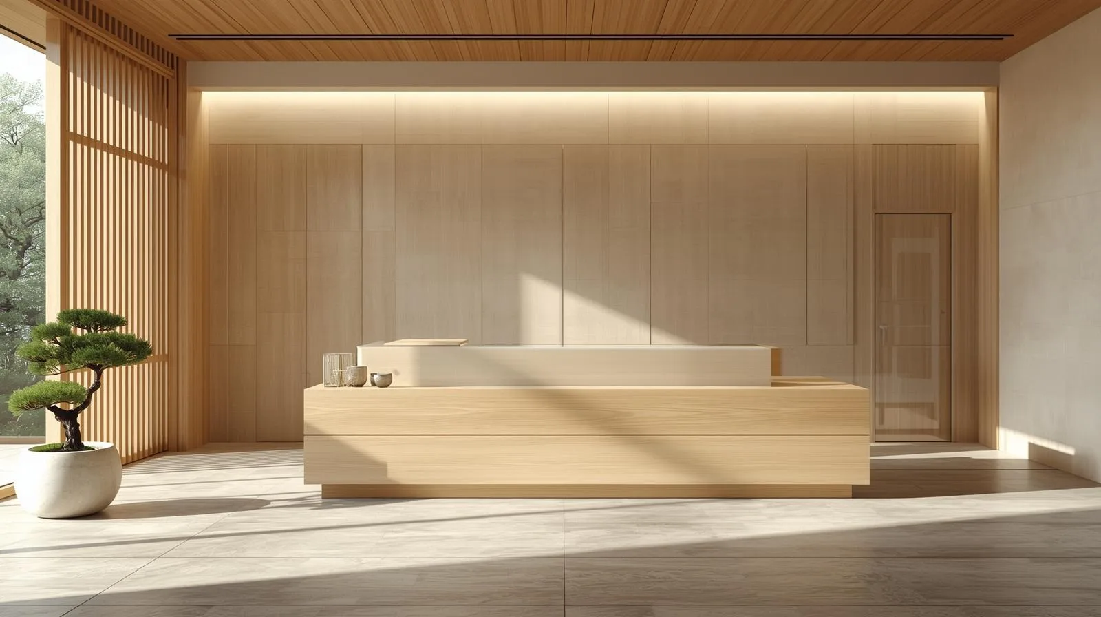 Phong cách Quầy thu ngân spa 2