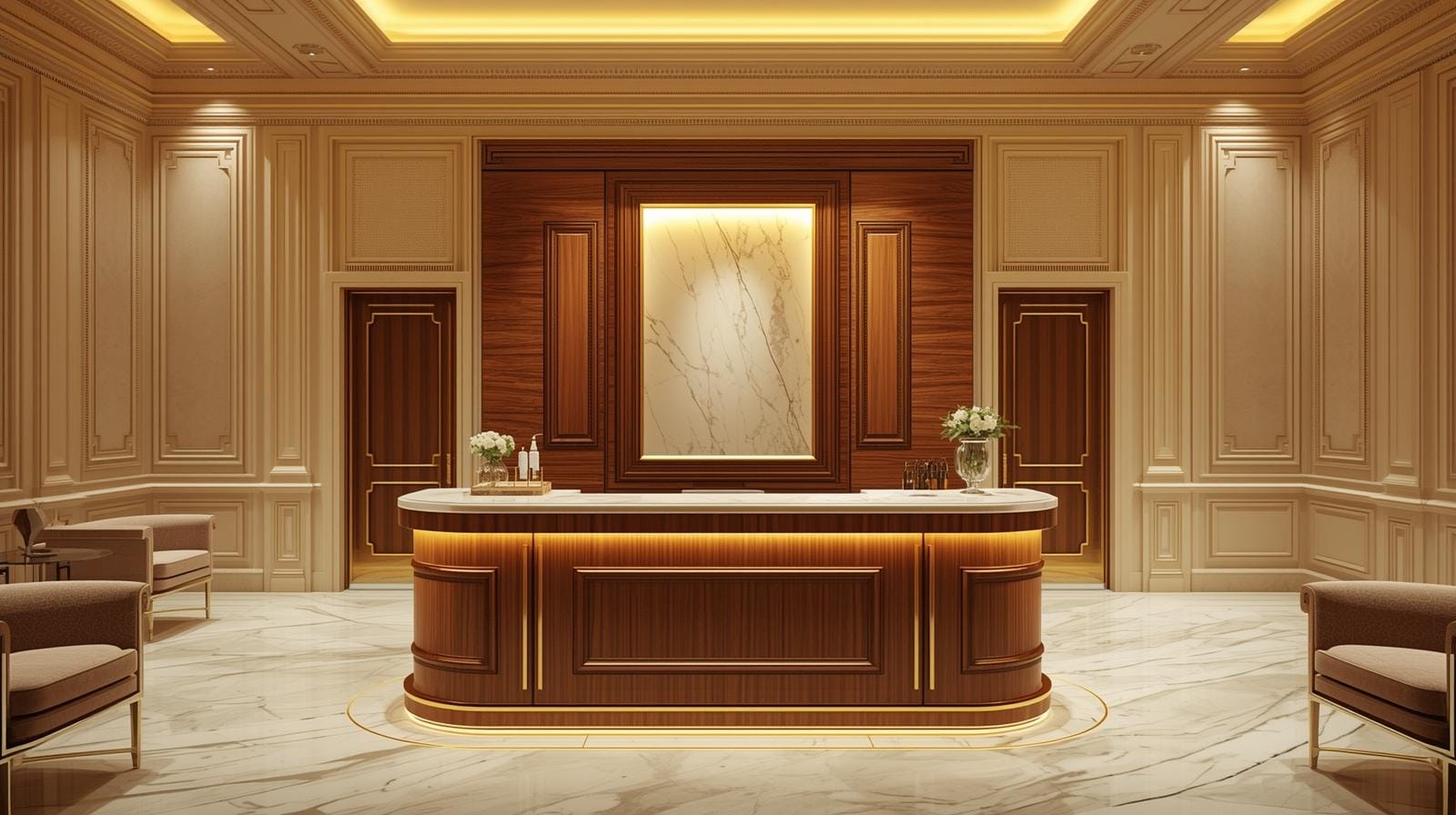 Phong cách Quầy thu ngân spa 5