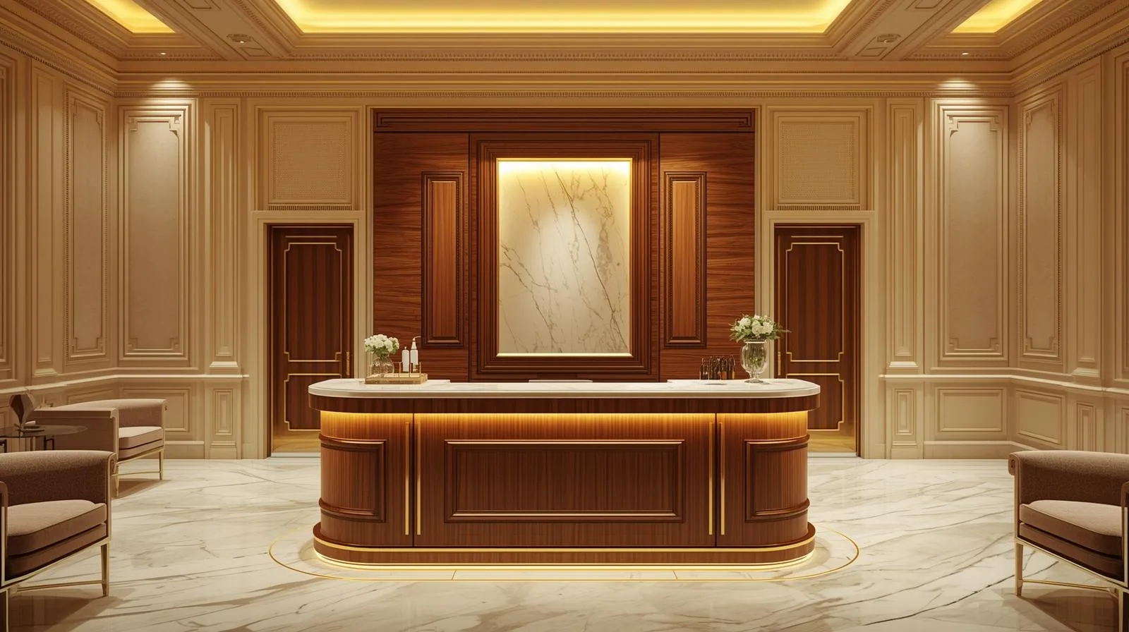 Phong cách Quầy thu ngân spa 5