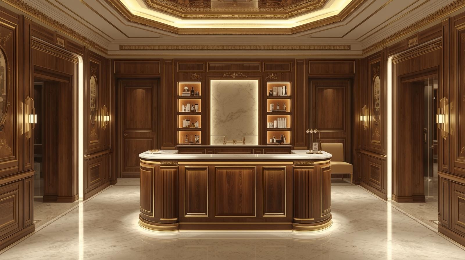 Phong cách Quầy thu ngân spa 6