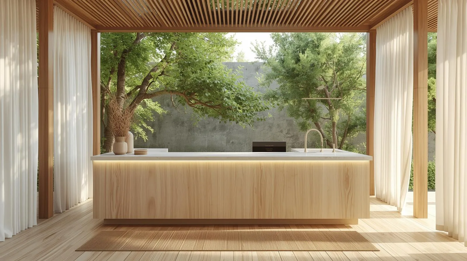 Phong cách Quầy thu ngân spa 7