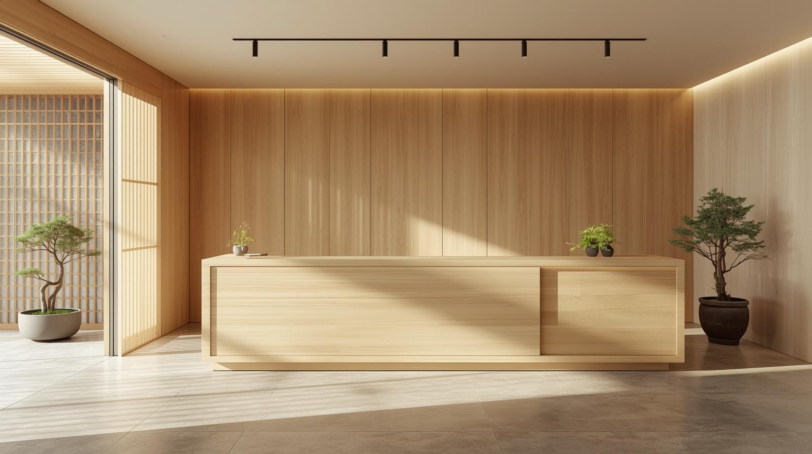 Phong cách Quầy thu ngân spa Phong cách Quầy thu ngân spa