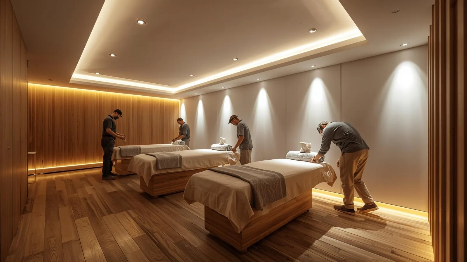 Phong cách Thi công spa 2