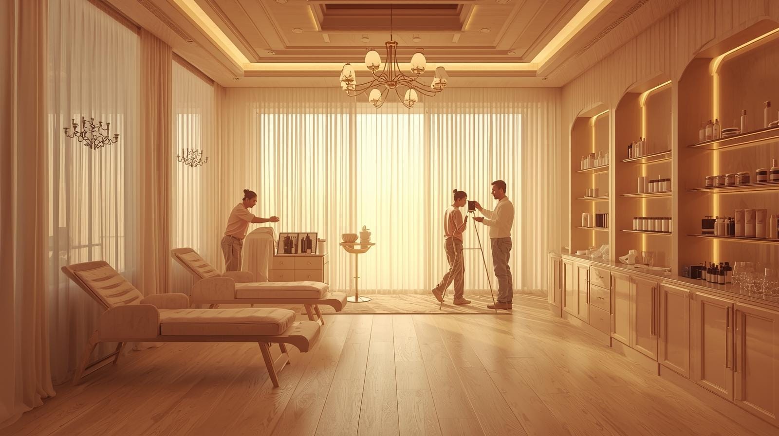 Phong cách Thi công spa 5 Phong cách Thi công spa 5