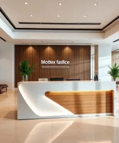 Quầy lễ tân cty