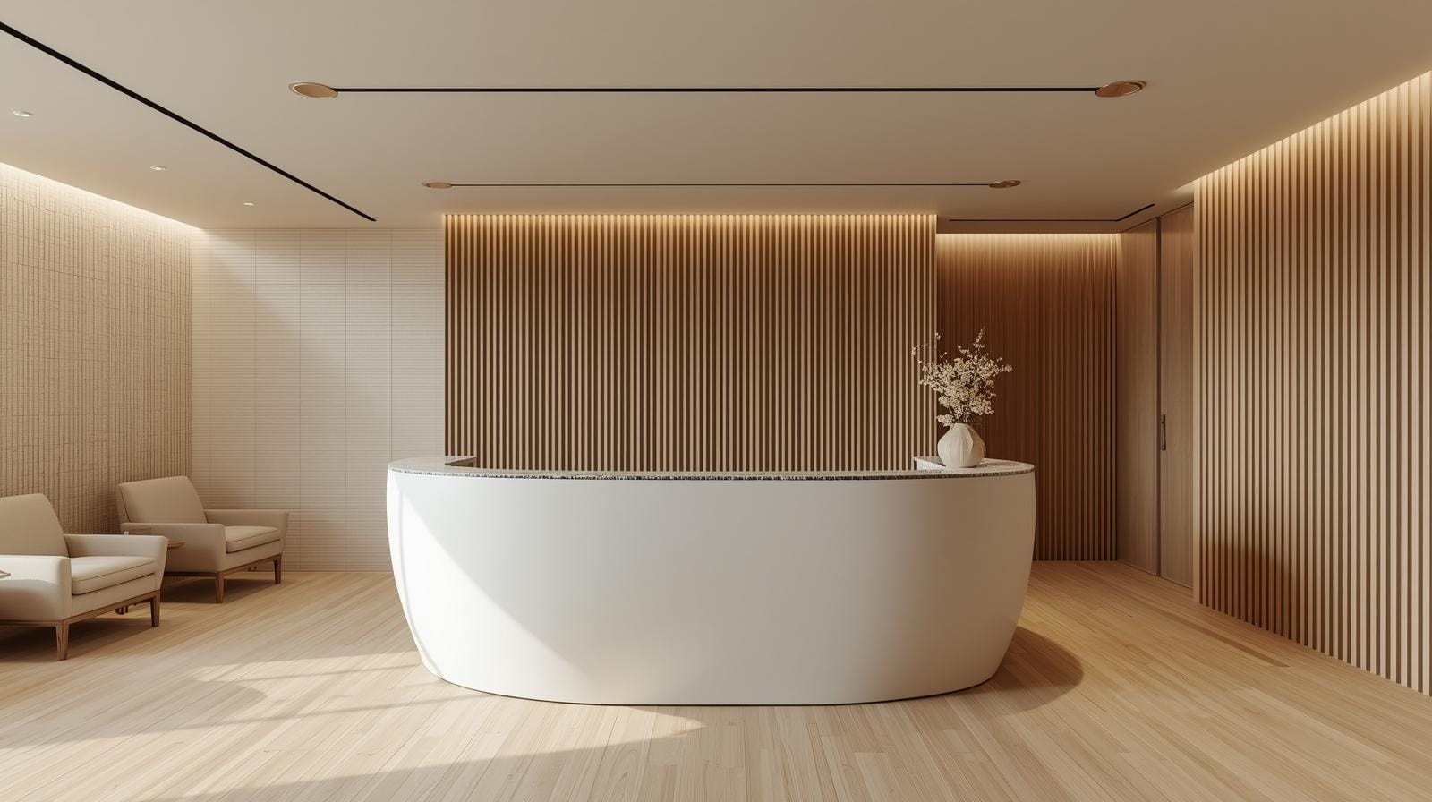 Quầy lễ tân spa 3 Quầy lễ tân spa 3
