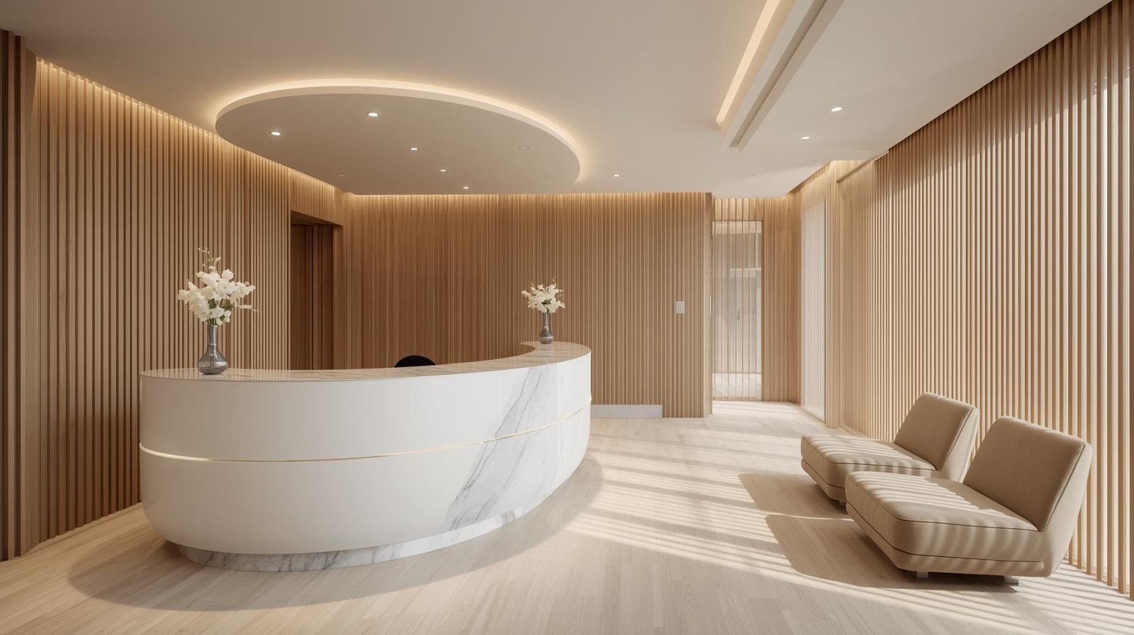 Quầy lễ tân spa 6 Quầy lễ tân spa 6