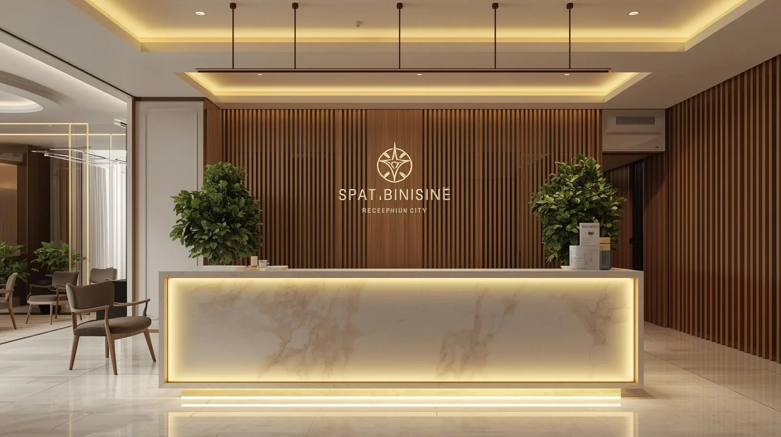 Quầy lễ tân spa TPHCM 3