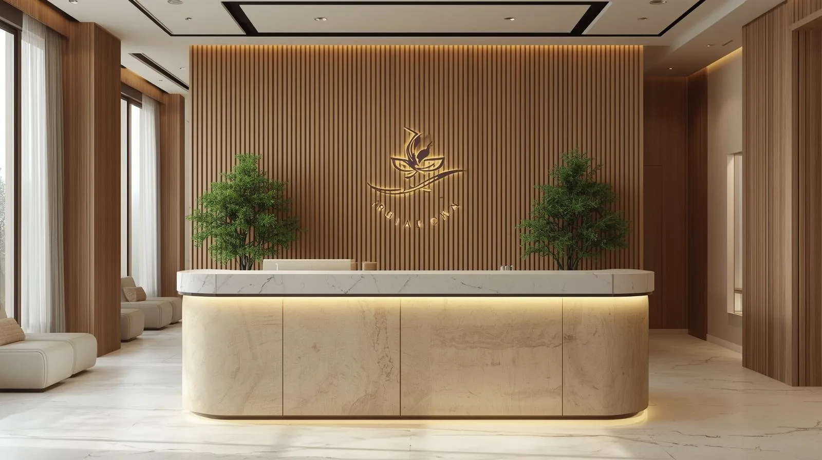 Quầy lễ tân spa TPHCM 6