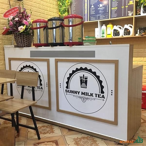 Quầy pha chế trà sữa 3 Quầy pha chế chuyên nghiệp