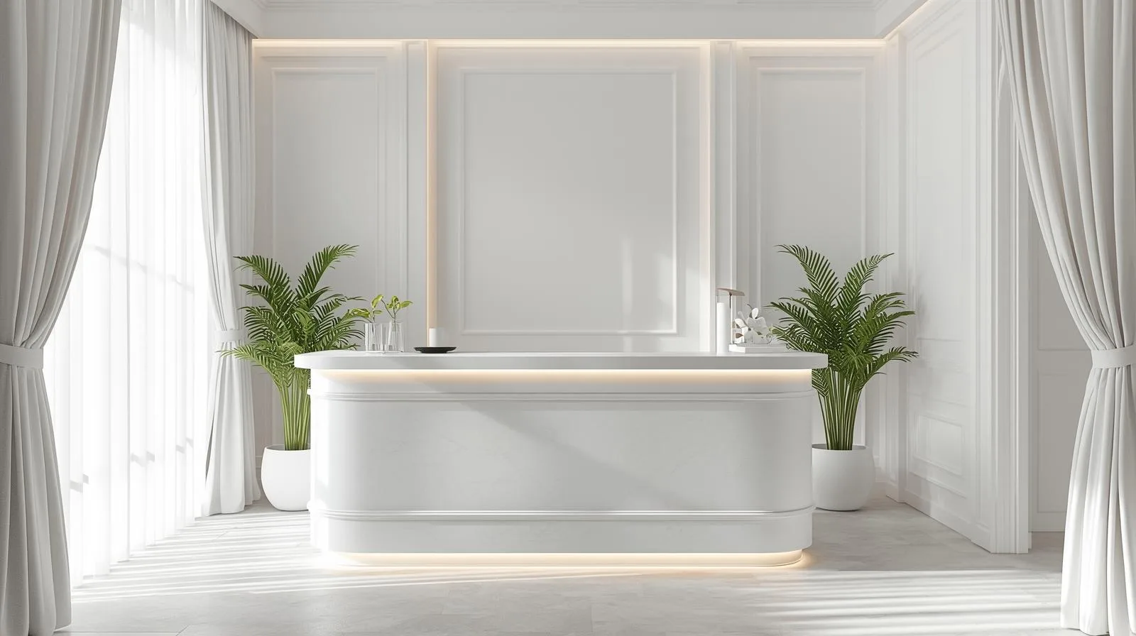 Quầy thu ngân spa TPHCM 5